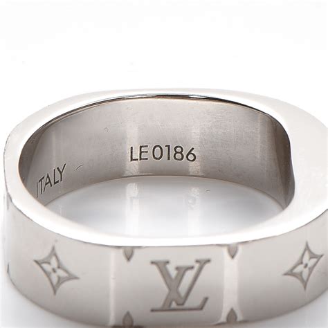 louis vuitton nanogram ring yellow gold|nanogram ring lv.